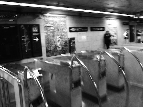 Estación de metro de La Sagrada Familia