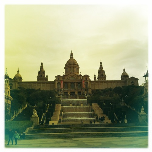 Palau Nacional de Montjuic (Hipstamatic)