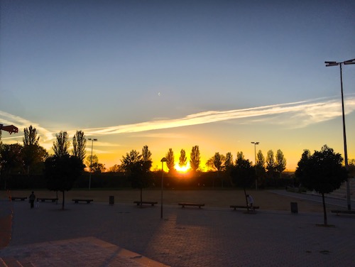 tarragona atardecer