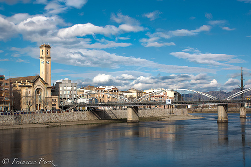 Riu Ebre al pas per Tortosa