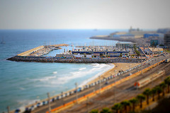 Port esportiu de Tarragona (tècnica tiltshift)